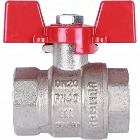 ROMMER Шаровой кран 3/4" ВН/ВН, ручка бабочка