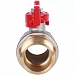 ROMMER Шаровой кран 1 1/4" НР/НР, ручка бабочка