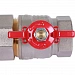 ROMMER Шаровой кран с американкой 1 1/4" ВН/НР, ручка бабочка