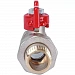 ROMMER Шаровой кран с американкой 1/2" ВН/НР, ручка бабочка