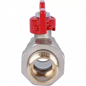 ROMMER Шаровой кран с американкой 3/4" ВН/НР, ручка бабочка